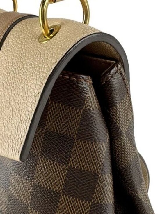 Auth LOUIS VUITTON Damier Clapton Backpack Brown/Beige N42259 - z9416 main image 10